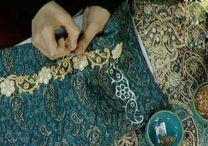 فعالیت 700 کارگاه سرمه دوزی در چهارمحال و بختیاری