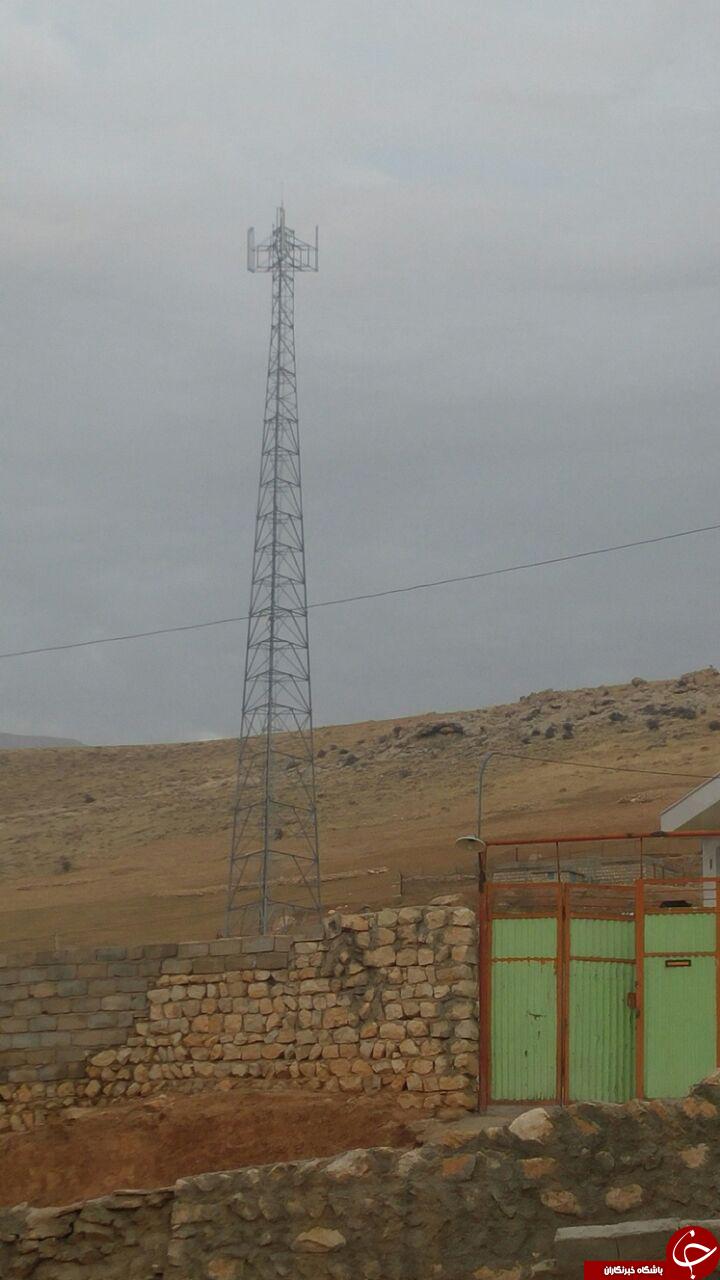 آنتن&zwnj;دهی نامناسب در روستای نقاره کوب + فیلم و تصاویر