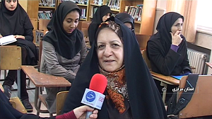 مادری که دانشجوی پسرش شد