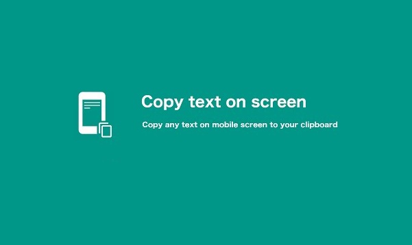 Copy Text On Screen