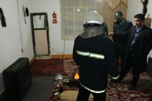 گازگرفتگی مردی 38 ساله در مشهد