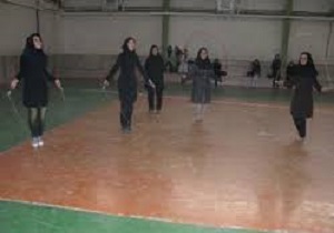 رقابت های طناب زنی دختران نونهال