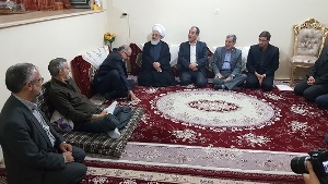 دیدار با خانواده ی شهدا و ایثارگران