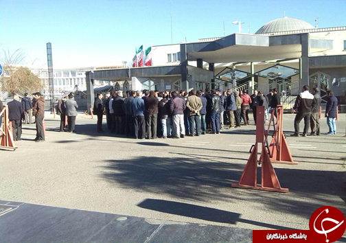اعتراض کارگران شرکت کنتور سازی و رسا نور +تصاویر