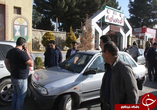 حادثه در پشت چراغ قرمز