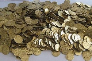 کشف سکه های عتیقه تقلبی در لنگرود