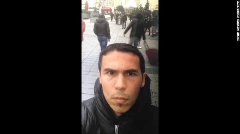 بازداشت اعضای خانواده عامل حمله استانبول+ تصویر مظنون