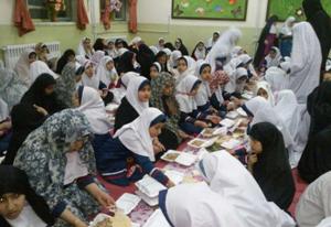 اردوی روزه همگانی در دبستان تفضلی