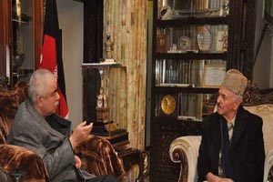 سید منصور نادری به دیدار جنرال دوستم رفت