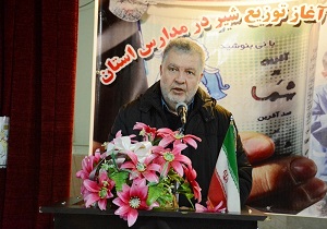 آغاز توزیع شیر در مدارس استان آذربایجان غربی