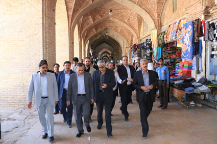 آغاز پروژه بازسازی کاروانسرای حاج آقاعلی و حمام ظهیرالدوله کرمان