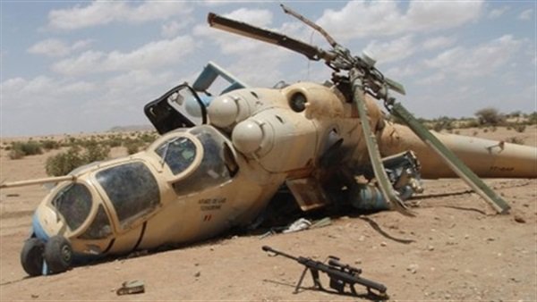 سقوط یک فروند بالگرد نظامی ارتش عراق در صلاح‌الدین