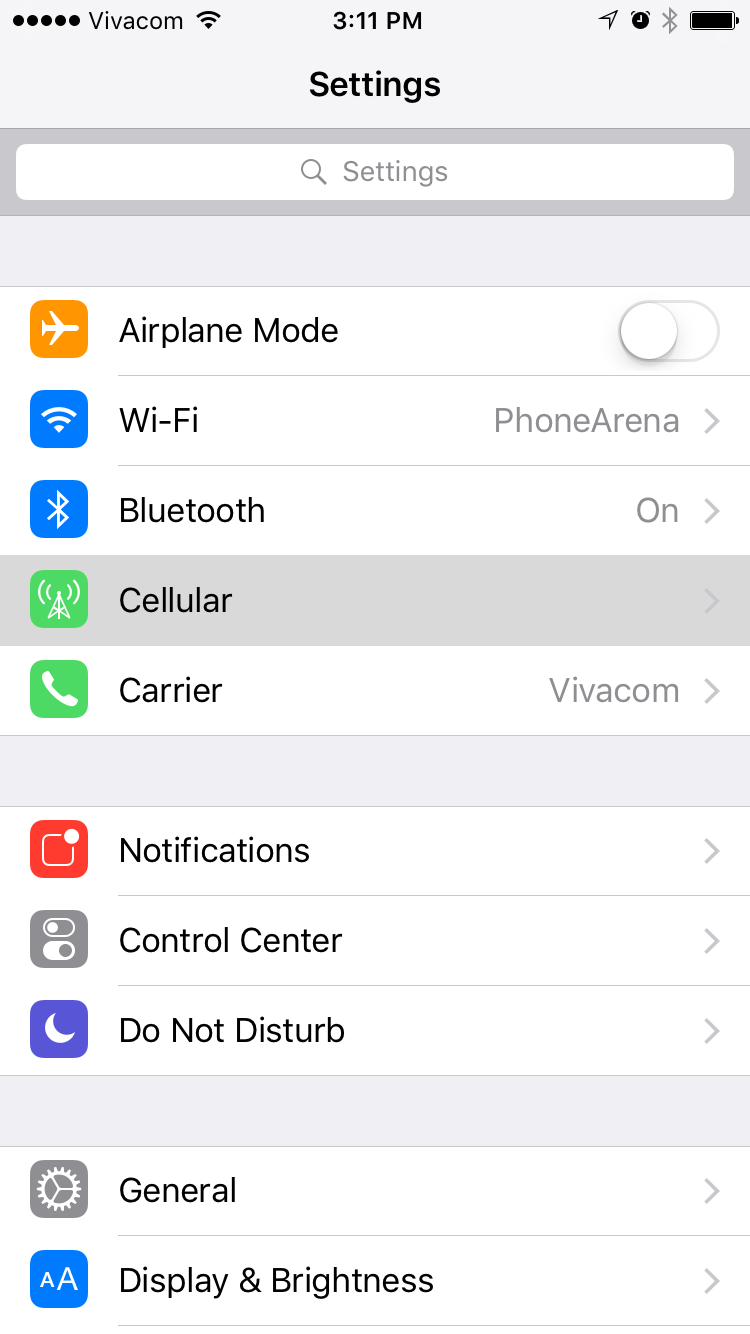 چگونه اینترنت آیفون را Hotspot کنیم؟