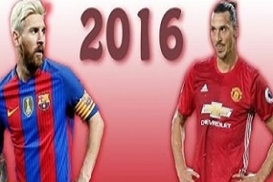 ۱۰گلزن فوتبال اروپا در سال ۲۰۱۶ + فیلم