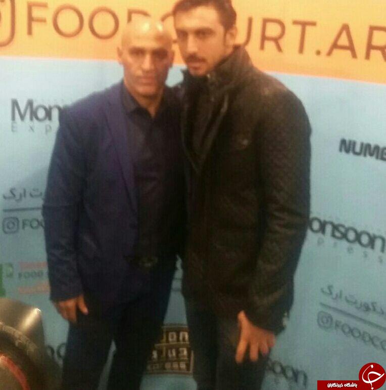 مراسم آشتی کنان رحمتی و منصوریان با مشارکت پرسپولیسی ها
