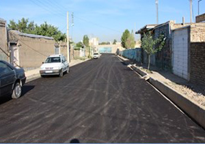 طرح هادی روستای کمیتک به صورت کامل انجام شد