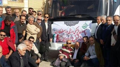 بازدید ورزشکاران صبحگاهی همدان از مناطق عملیاتی جنوب کشور