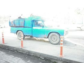 توقيف خودرو نيسان با بيش از 70 ميليون ريال جريمه پرداخت نشده