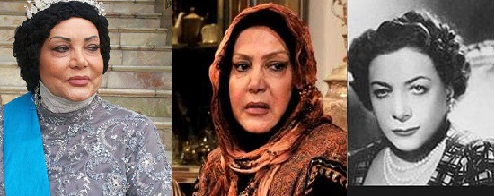 بازیگران معمای شاه قبل و بعد از گریم + عکس