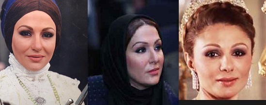 بازیگران معمای شاه قبل و بعد از گریم + عکس