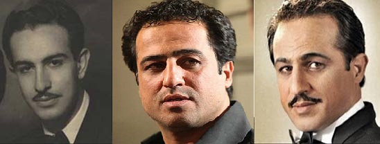 بازیگران معمای شاه قبل و بعد از گریم + عکس