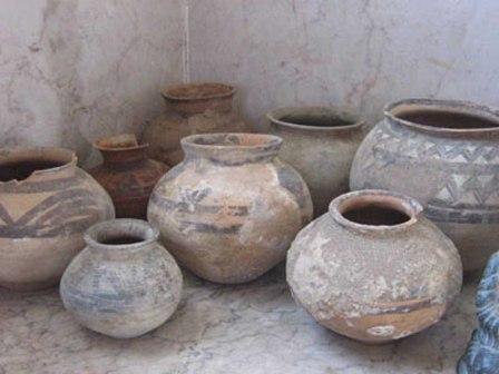کشف کوزه های دوران ساسانی در دشتستان