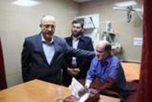عیادت استاندار گیلان از نماینده‌ی لنگرود