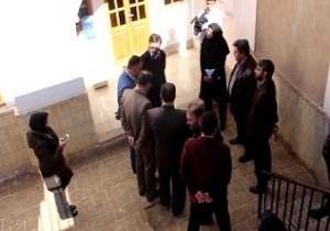 بازید معاون وزیر تعاون از اکوموزه روستایی در حاشیه کویر