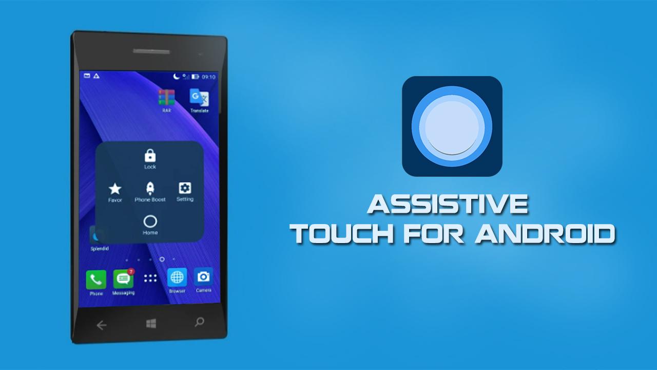 دکمه شناور آیفون برای اندروید با دانلود Assistive Touch for Android