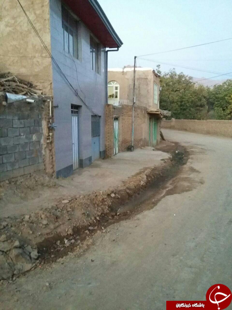 کمربندی که بعد از چهار بار زیر سازی آسفالت نشد + تصاویر