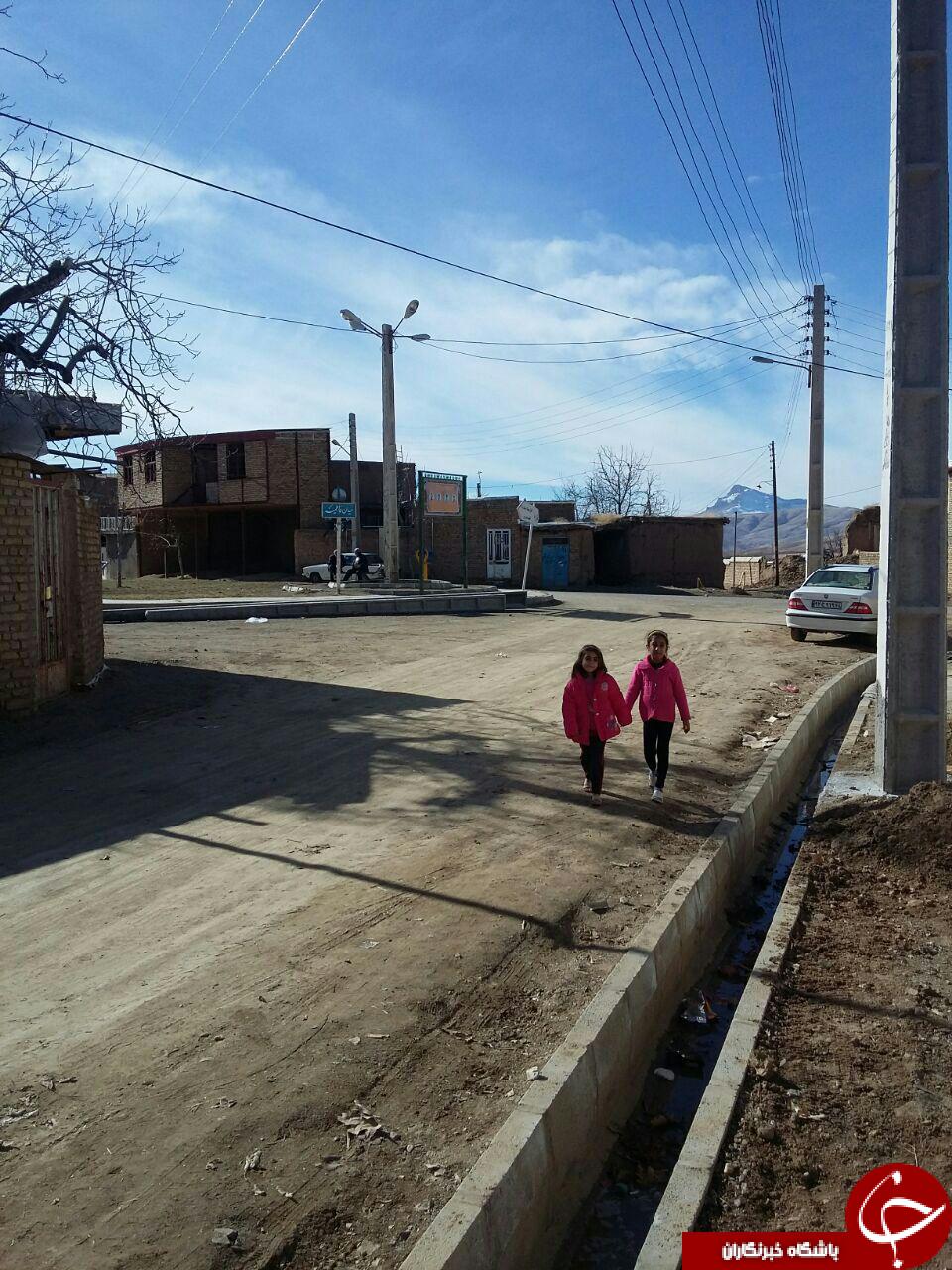 کمربندی که بعد از چهار بار زیر سازی آسفالت نشد + تصاویر