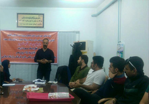 کارگاه آموزشی " بازیگر در قاب تصویر" در دوگنبدان