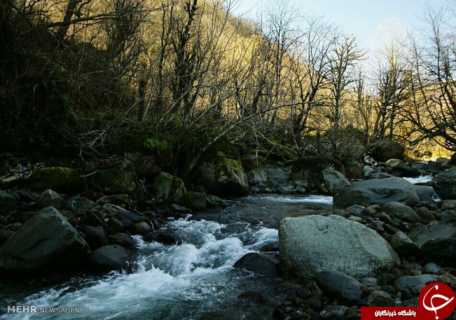 عکس/ آبشار مسکین آستارا