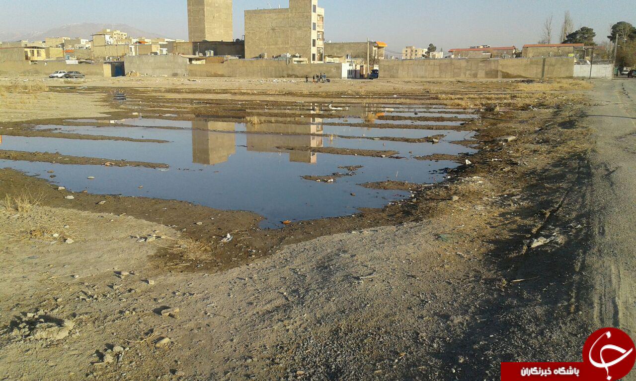 نمایی از وضعیت اسفناک کوچه و خیابان&zwnj;های شهرک طالقانی