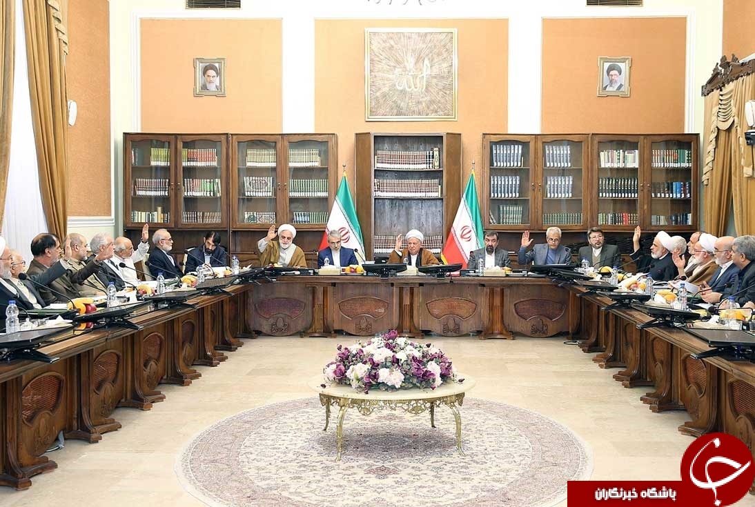 آخرین حضور آیت الله هاشمی رفسنجانی در جلسه مجمع تشخیص مصلحت نظام+تصاویر