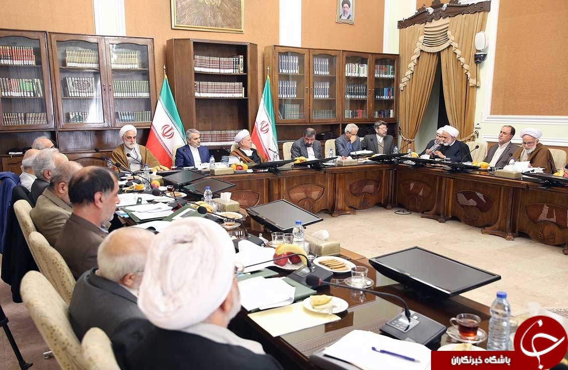 آخرین حضور آیت الله هاشمی رفسنجانی در جلسه مجمع تشخیص مصلحت نظام+تصاویر