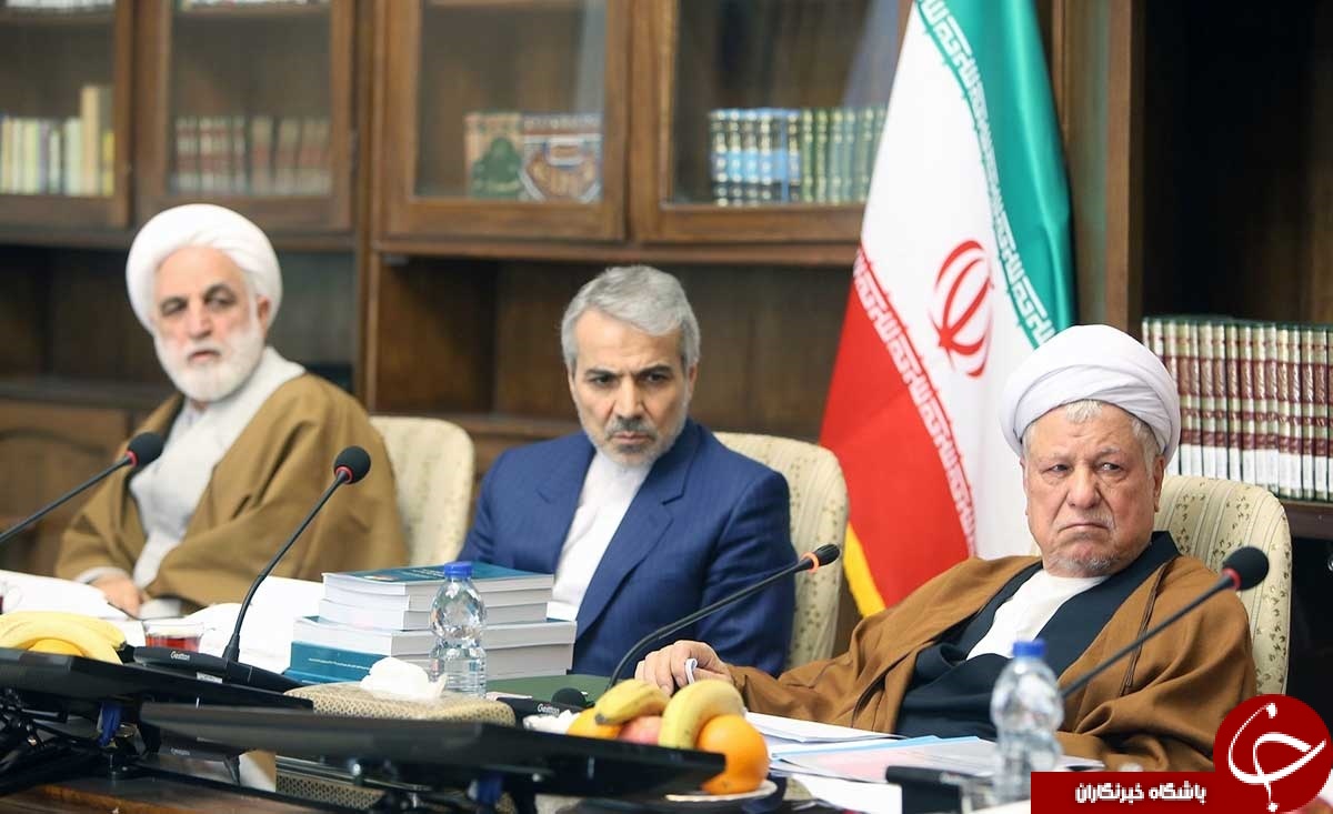 آخرین حضور آیت الله هاشمی رفسنجانی در جلسه مجمع تشخیص مصلحت نظام+تصاویر