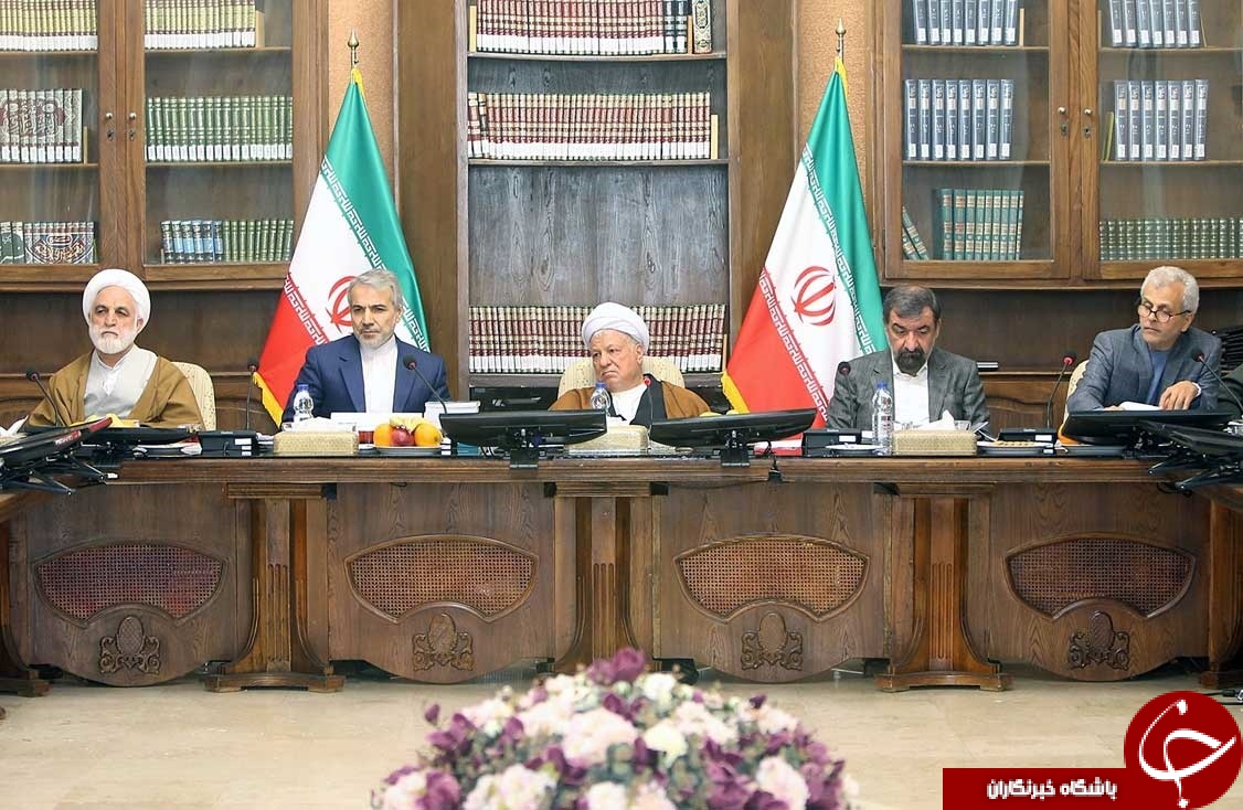 آخرین حضور آیت الله هاشمی رفسنجانی در جلسه مجمع تشخیص مصلحت نظام+تصاویر