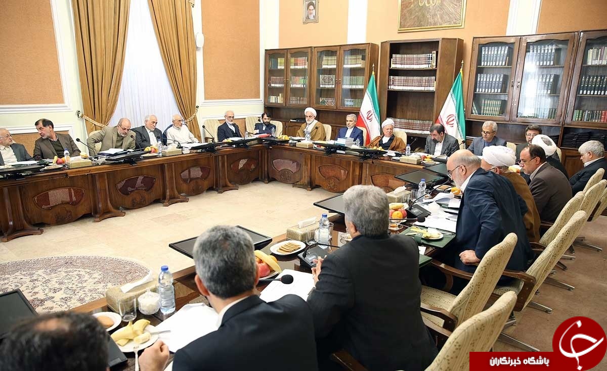 آخرین حضور آیت الله هاشمی رفسنجانی در جلسه مجمع تشخیص مصلحت نظام+تصاویر