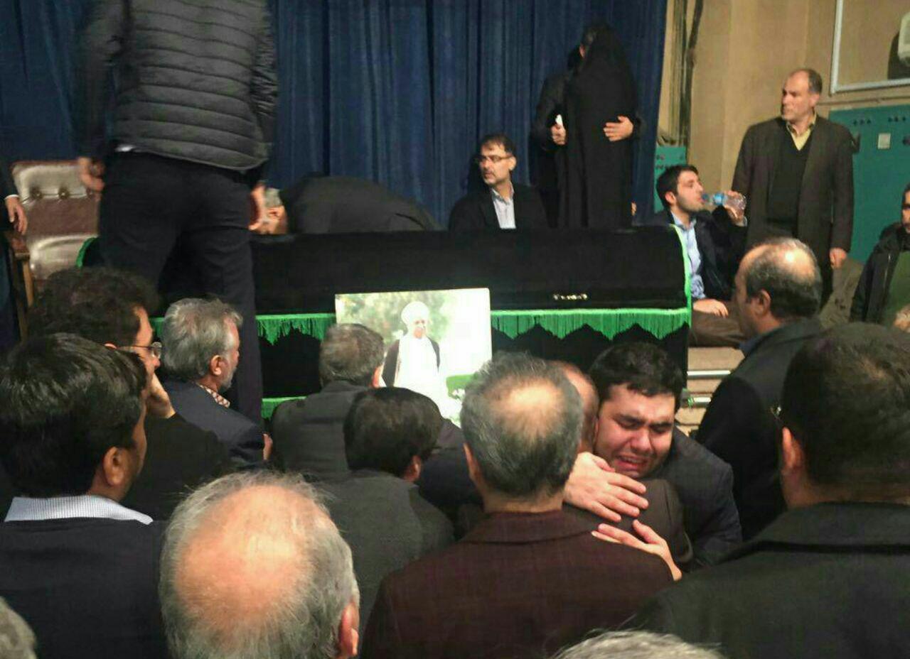 پیکر آیت الله هاشمی رفسنجانی در جماران