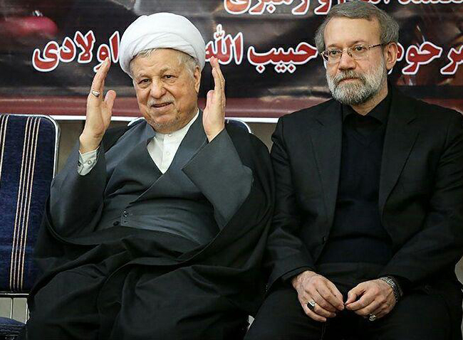 لاریجانی ارتحال آیت&zwnj;الله هاشمی رفسنجانی را تسلیت گفت