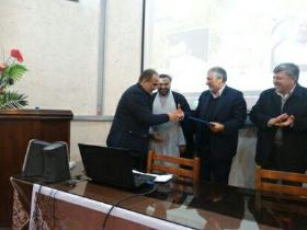 تجلیل از پژوهشگران برترمرکز تحقیقات وآموزش کشاورزی ومنابع طبیعی