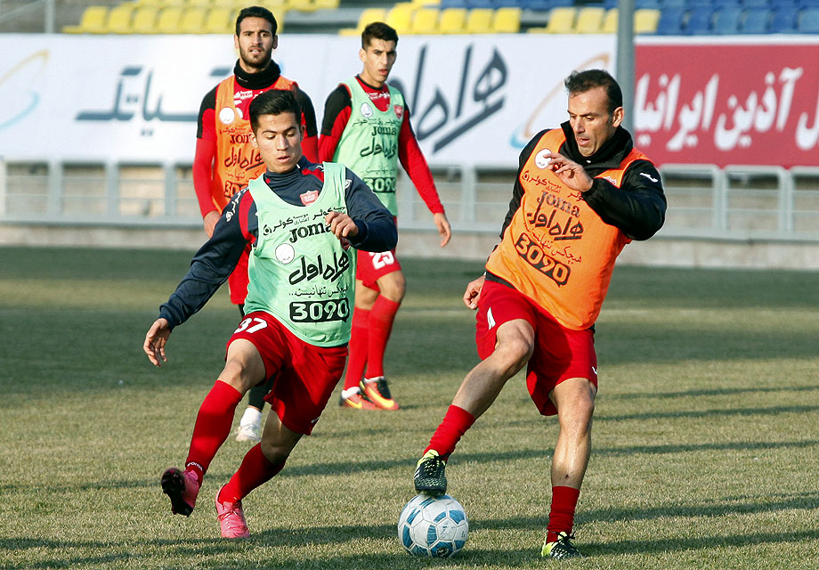 پرسپولیس آماده دیدار با سیاه جامگان