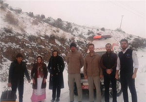 بانوی باردار روستای کرنق از مرگ حتمی نجات یافت