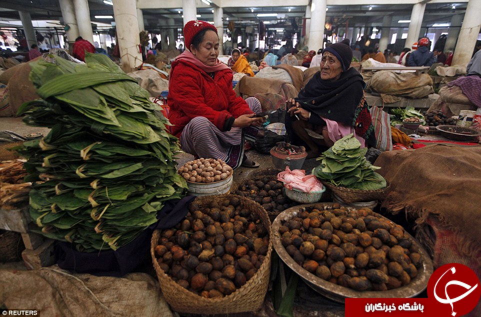 4000 هزار زن این بازار را اداره می کنند + تصاویر