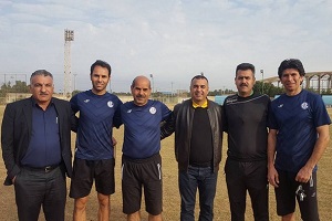 حضور مربی جدید در تمرین استقلال خوزستان