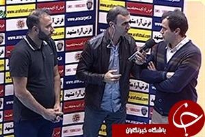 مصاحبه مربیان بعداز بازی فرش آرا - یاسین پیشرو + فیلم