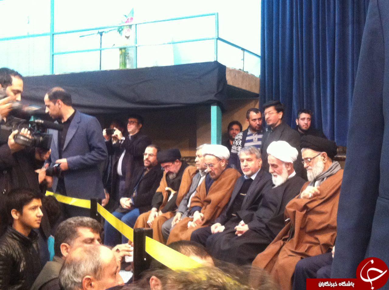 لحظه به لحظه با مراسم بزرگداشت آیت&zwnj;الله هاشمی رفسنجانی + تصاویر