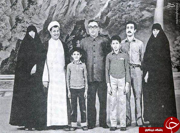 عکس/ خانواده هاشمی رفسنجانی در کره شمالی