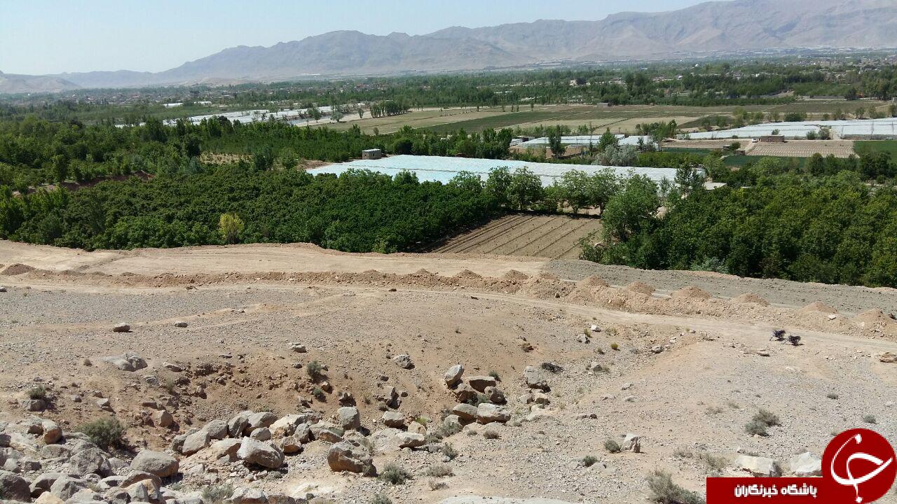 تصاویری از تخریب طبیعت در فلاورجان